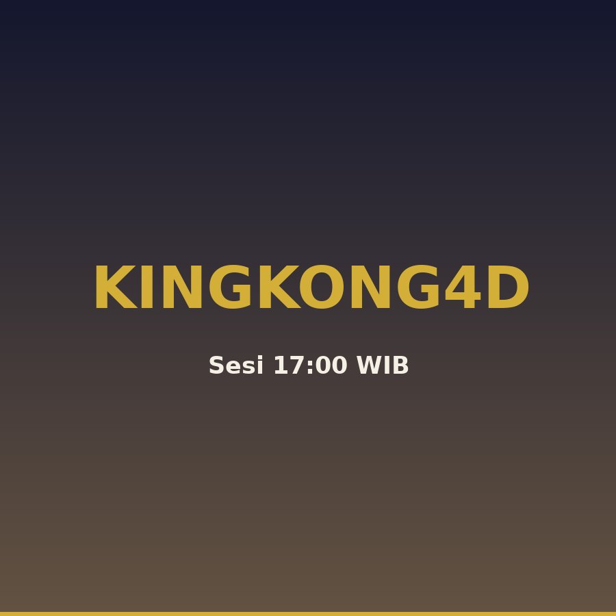 Kingkong 5d Paito Kingkong4D 23 hari ini 1 Oktober 2026,
